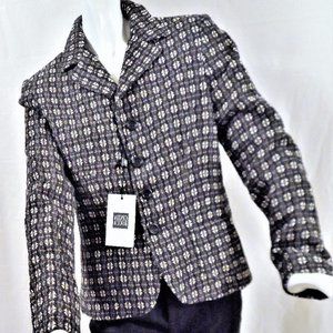 CINZIA ROCCA BLAZER LINING  IN WOOL NWT